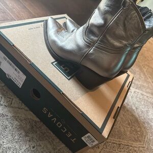 Limited Edition: Metallic Tecovas Metallic Leather Western Boots